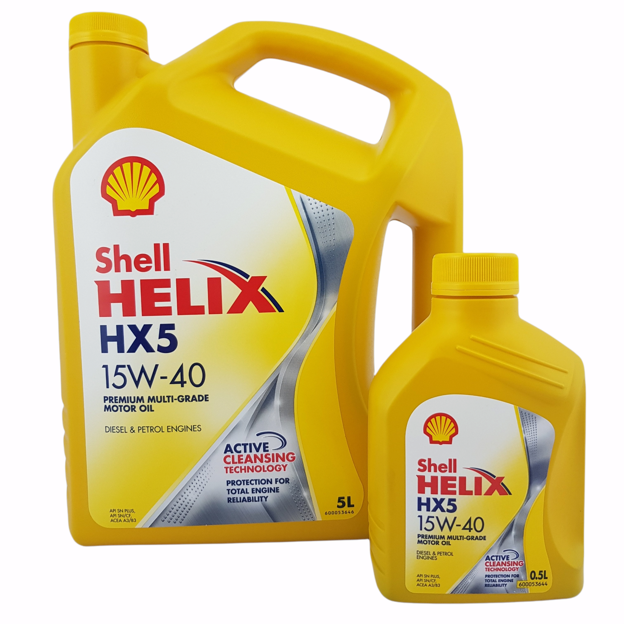 Acheter Huile moteur 15w40 Shell Helix HX5 SN Multigrade 2L Litres