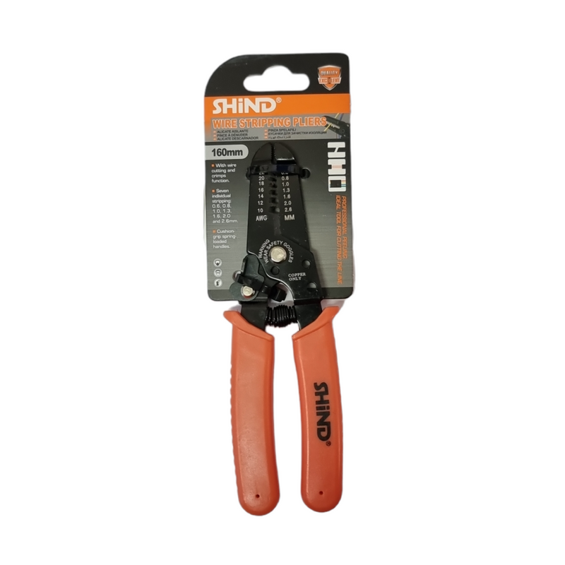Shind - Wire Stripping Pliers 160mm