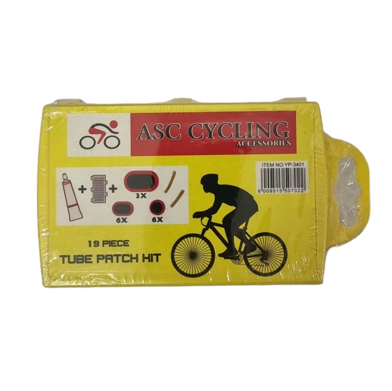 ASC Cycling - Tube Patch Kit 19pcs