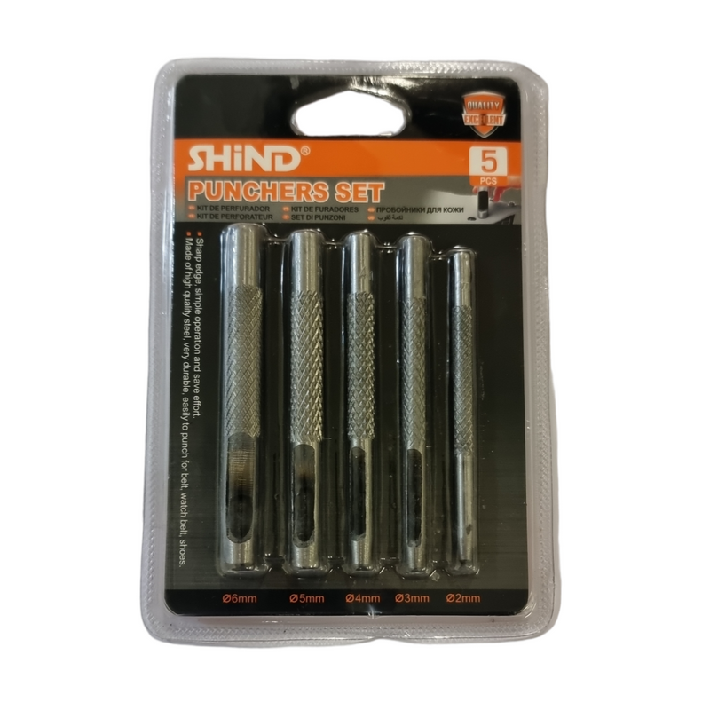 Shind - Punchers Set 2-6mm 5pcs