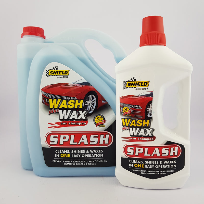 Shield Wash Wax Car Shampoo